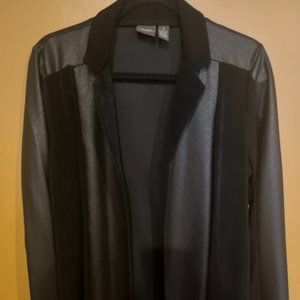 Chico's Travelers Black Blazer size 1